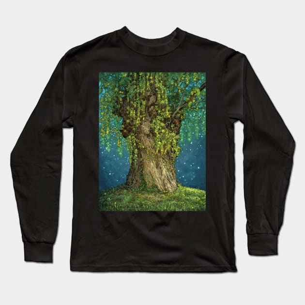 Once Upon a Tree Long Sleeve T-Shirt by Elisabeth Alba